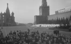 Редкие архивные кадры: Левитан сообщает о капитуляции Германии