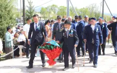 В селе Талас открылся памятник героям войны