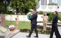 Память героев Второй мировой войны почтили в Малайзии