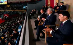 Токаев посетил турнир Qazaqstan Barysy Grand Slam в Астане