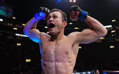 Опубликовано видео быстрого нокаута от Бекзата Алмахана на турнире UFC
