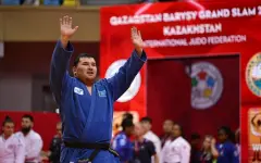 Дзюдоист Ерасыл Кажыбай стал серебряным призером международного турнира в Астане