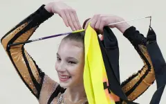 Казахстанка дважды попала в топ-7 на этапе Кубка Мирового вызова по художественной гимнастике