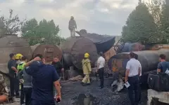 В Самарканде на воздух взлетела АЗС, есть погибшие