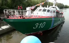 Сторожевой корабль «Семей» спустили на воду в Уральске