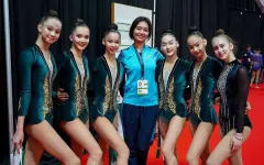 Казахстанки завоевали золото чемпионата Азии по художественной гимнастике