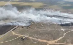 Пожар на полигоне ТБО удалось локализовать в области Абай
