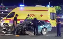 Казахстанец пьяным пытался скрыться от полиции и попал в ДТП