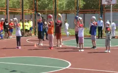 Новые спортплощадки появились на базе спецшколы в Караганде