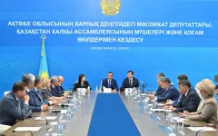 Приоритетные задачи совместной работы с маслихатами обозначил Маулен Ашимбаев