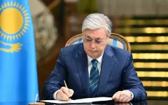 К. Токаев поздравил Н. Дана с избранием на пост Президента Румынии