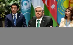 Токаев выступил на неформальном саммите Организации тюркских государств
