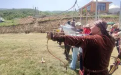 Шквал стрел и дыхание гор