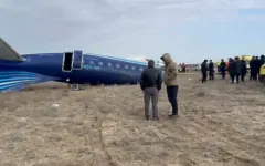 Крушение самолета под Актау: первый этап расследования завершен