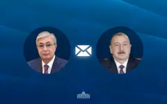 Токаев поздравил президента Азербайджана