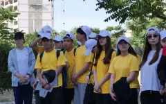 Актауские студенты поддержали акцию «Таза Қазақстан»