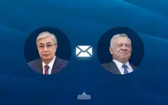 Токаев поздравил короля Иордании с Днем независимости