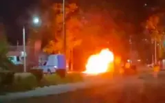 Семейная пара с детьми пострадали в загоревшемся такси в Павлодаре