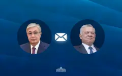 Президент Казахстана поздравил короля Иордании с национальным праздником
