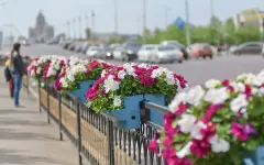 Девушка провалилась под землю в Астане