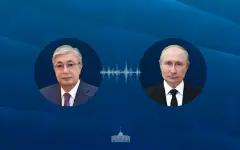 Президенты Казахстана и России поговорили по телефону