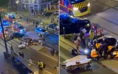 Во Франции автомобиль протаранил толпу футбольных болельщиков ПСЖ
