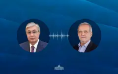 Глава государства поговорил по телефону с президентом Ирана
