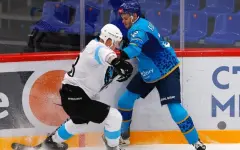 Барыс потерпел третье поражение подряд в новом чемпионате КХЛ