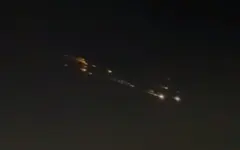 В небе над Астаной заметили странные огни
