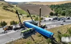 Третий день ликвидируют последствия аварии на трассе «Тараз-Шымкент»