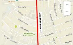 Участок улицы Домалак ана перекроют в Астане