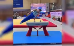Нариман Курбанов стал трехкратным чемпионом Азии по спортивной гимнастике