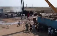 Авария на газовой скважине в Мангистауской области устранена