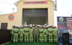 Пожарный пост открыли в одном из сёл Актюбинской области