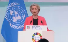 Конференция ООН в Ницце: глава ЕК представила пакт по защите морской среды