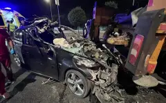 Серьезное ДТП в Алматы: подросток на легковушке влетел в бетононасос