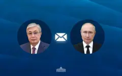 Токаев поздравил Путина с Днем России
