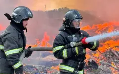 Мощный пожар на мусорном полигоне в Астане удалось локализовать
