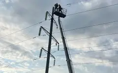 Часть жителей Кокшетау осталась без света из-за удара молнии