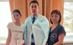 Спасенная костанайским полицейским девушка стала его коллегой