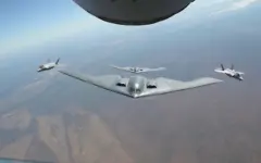 США перебросили бомбардировщики B-2 в сторону Ближнего Востока