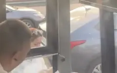 Ссора водителя автобуса и автоледи в Алматы попала на видео