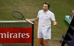 Казахстанец Бублик вышел в полуфинал турнира ATP 500 Halle Open