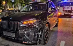 Кто управлял BMV Х7 в Алматы: ДТП и рокировка