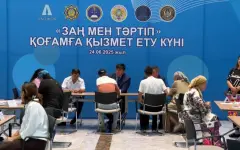 В Туркестане продолжаются выездные приёмы граждан по правовым вопросам