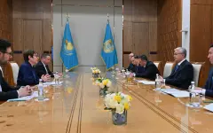 Касым-Жомарт Токаев встретился с главой ЕБРР Одиль Рено-Бассо
