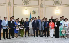 В Алматы наградили работников СМИ