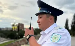 Полицейские Павлодара поздравили с днем рождения служебную собаку