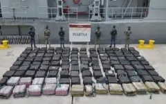 Судно с 3,5 тоннами кокаина задержано в Мексике
