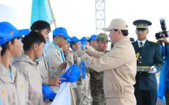 В Актобе завершился XI Международный военно-патриотический сбор молодёжи «Айбын»